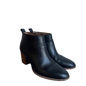 Madewell brenner boots black size 9